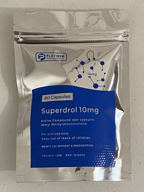 Superdrol - 10mg - 60 caps
